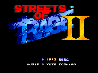 Streets of Rage 2 Collection for V5: Unified Edition Title10