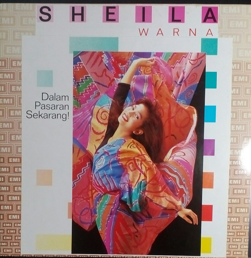 Sheila  majid Warna vintage vinyl lp Img_2012