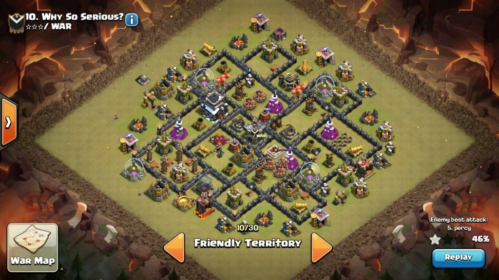 WAR BASES: Anti-3-star bases for TH8 and TH9, and TH10 anti 2 star 25a57910