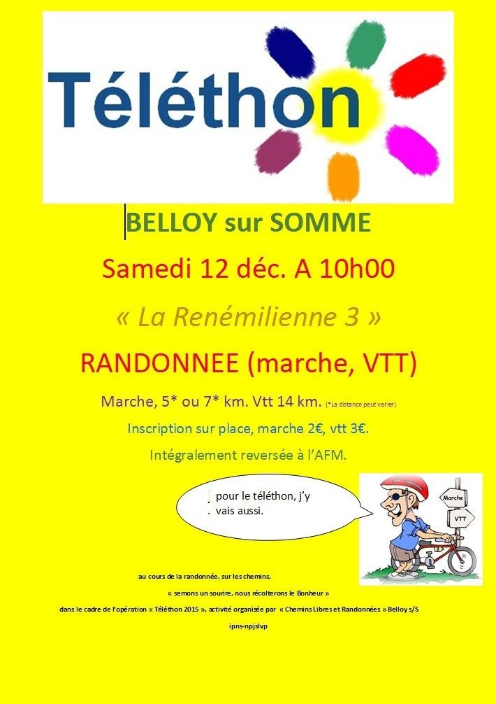 Rando VTT Téléthon Belloy Sur Somme Samedi 12 Decembre 2015 Sans-t11
