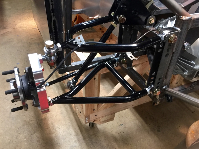 Classic R #27 Build - Front and Rear Suspension Dry Fit Rear-s17