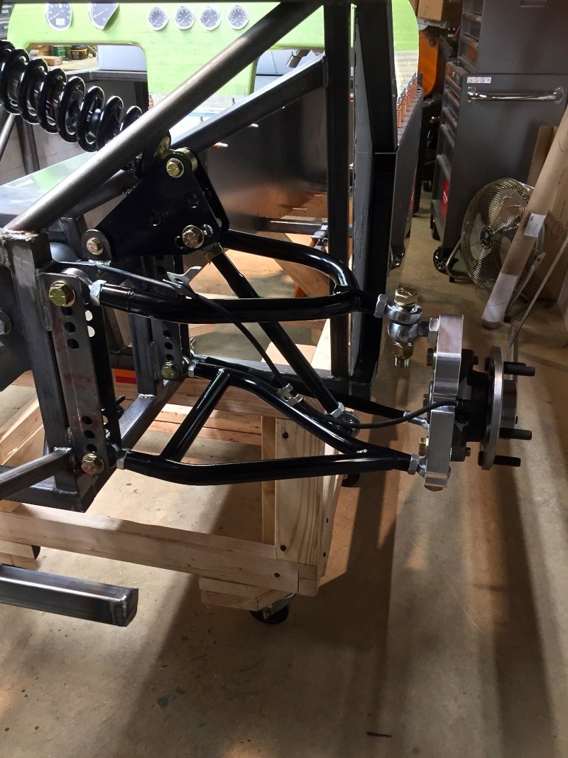 Classic R #27 Build - Front and Rear Suspension Dry Fit Rear-s18