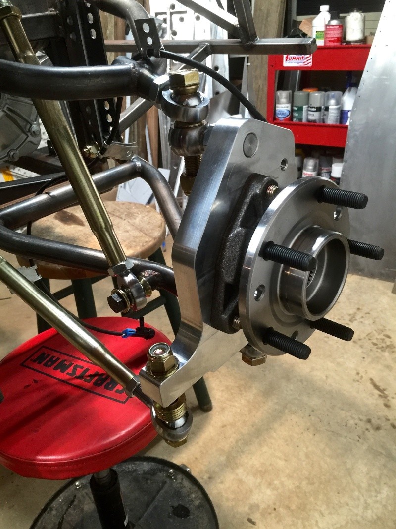Classic R #27 Build - Front and Rear Suspension Dry Fit Spindl12