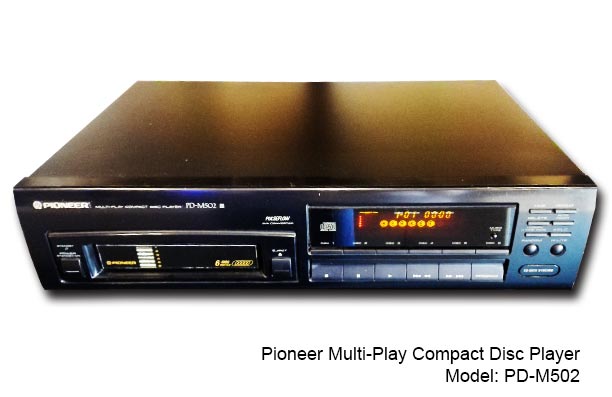 Pioneer Multi-Play Compact Disc Player [PD-M502] - Used Set Pionee18