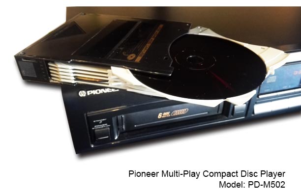 Pioneer Multi-Play Compact Disc Player [PD-M502] - Used Set Pionee20