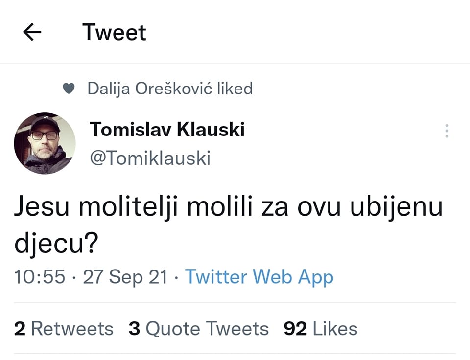 za ovakve postoji posebno mjesto u paklu Klausk11