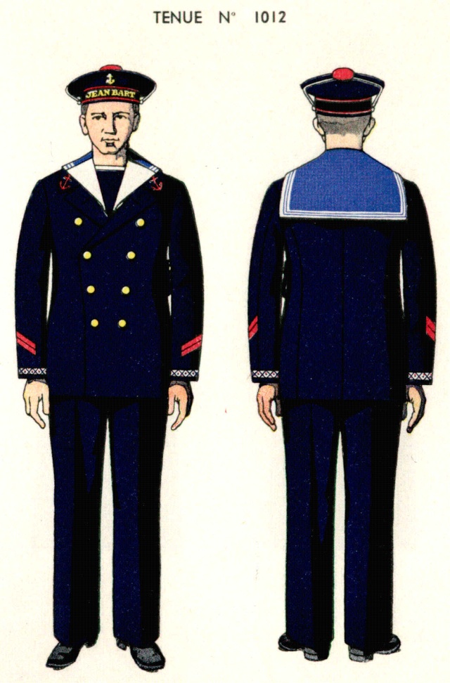 Uniforme de Clairon 1938 - Source planches Marine Nationale 1938 Clairo10