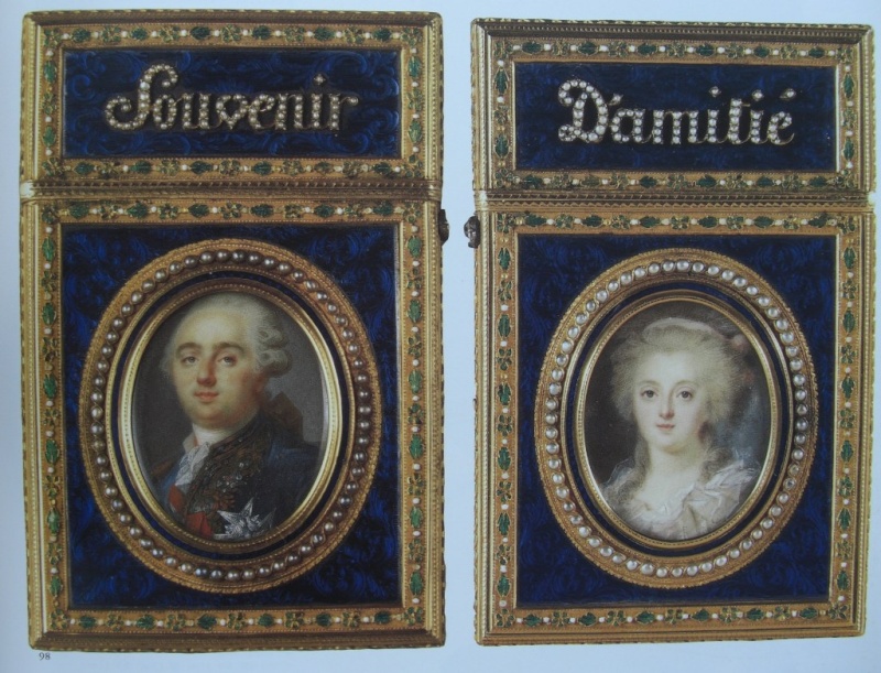 Marie Antoinette at Versailles - Portraits of Louis XVI and Marie Antoinette together Zlera110