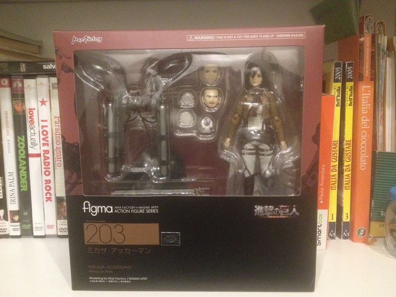 vendo figma l'attacco dei giganti mikasa ackerman max factory Img_0724