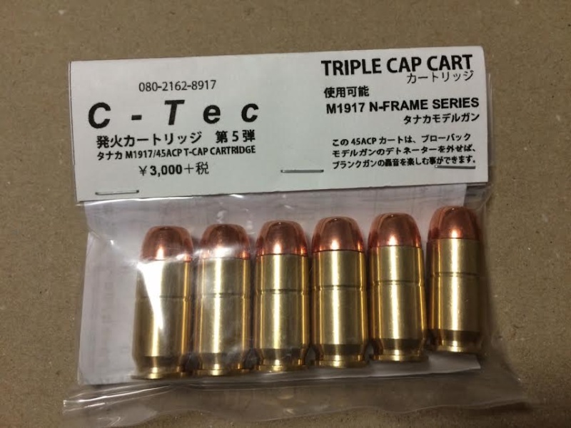 45ACP cartridges from c-tec M113