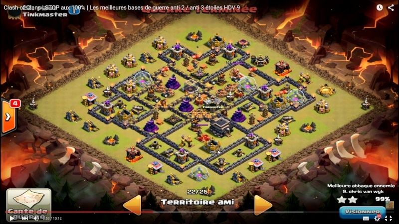 Exemples de bases guerre des clans hdv9 Hdv9_a11