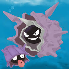 In the moonlight n°5: Shellder and Cloyster Cloyst10