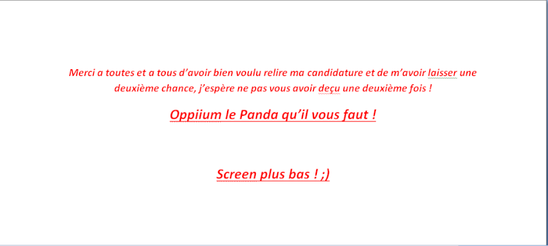 Oppiium le Panda qui vous faut ! Version 2.0 !  Candid41