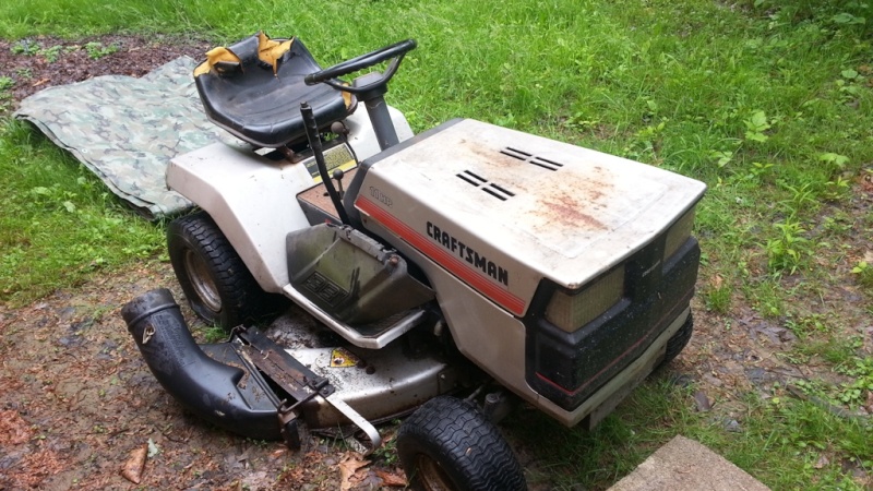 Dustin's 1986 Craftsman Woods Tractor - Full Suspension, Electric Conversion 20150512