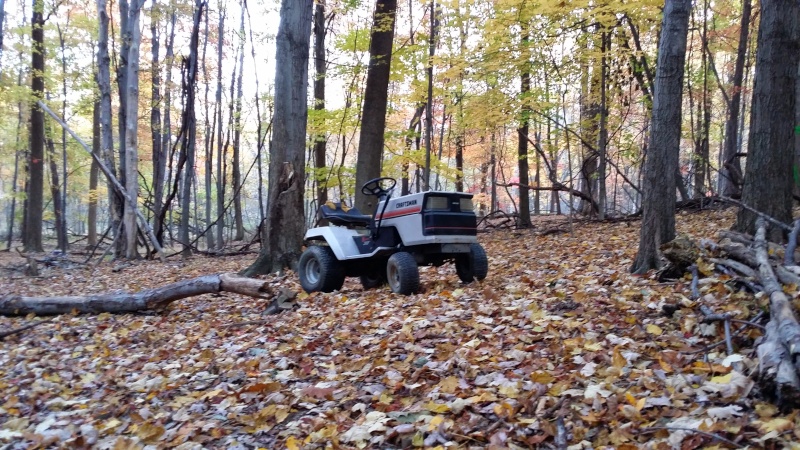 suspension - Dustin's 1986 Craftsman Woods Tractor - Full Suspension, Electric Conversion 20151016