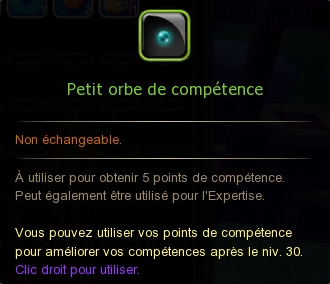 Points de compétence Orbe_d10