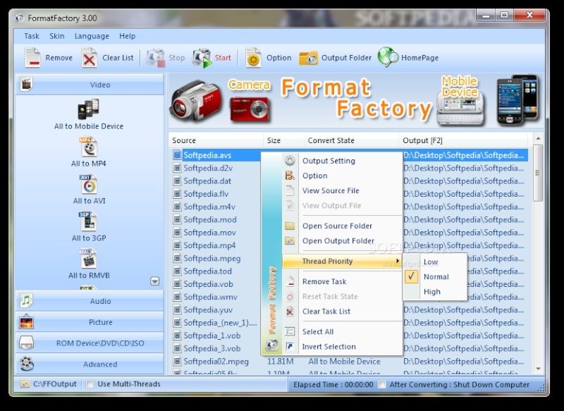 عملاق التحويل الشهير FormatFactory 3.00 Image Convertors Format10