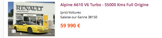 Les belles Alpine GTA et A610 à vendre - Page 24 Captur21