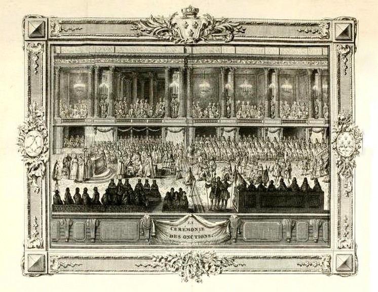 Sacre et couronnement de Louis XVI roi de France et de Navarre à Rheims, le 11 juin 1775 Sacree14