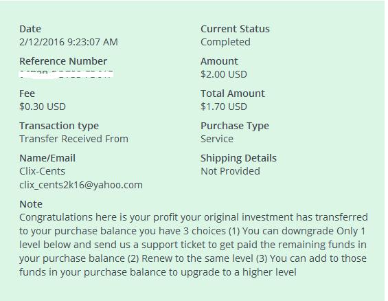  Payment Proof Clix-c19