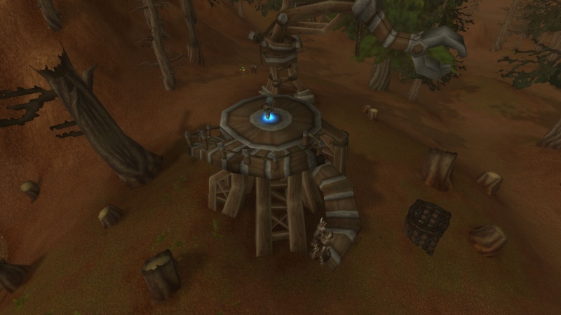 The lumber site in Stonetalon Wowscr15