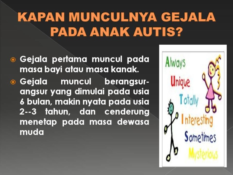 Penyuluhan Anak dengan Autis Slide410