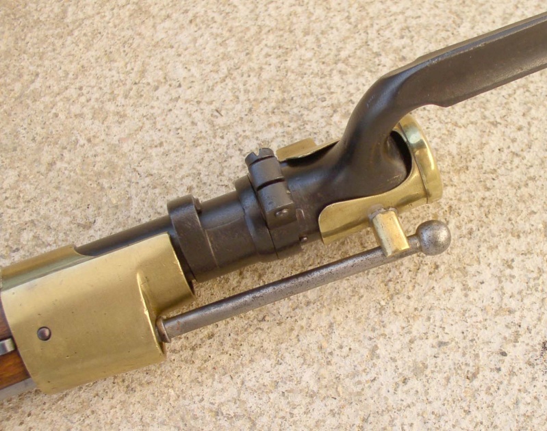 Rare couvre bouche de fusil Dreyse Mod 1841 B210