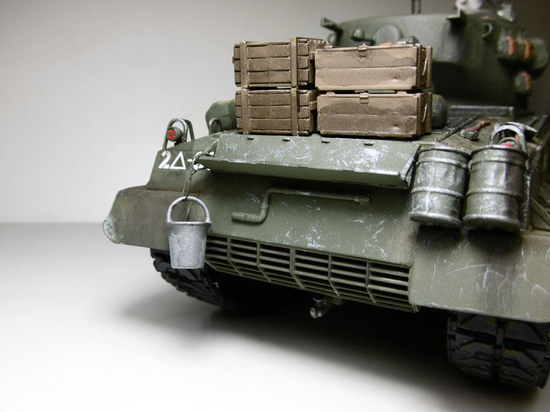 Sherman M4A3 " FURY " 1/35 italeri  - Page 2 Debut-84