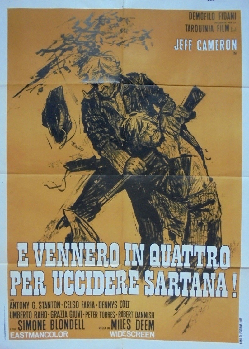 Quatre pour Sartana - E Vennero in Quatro per uccidere Sartana - Demofilio Fidani - 1969 4pour_13