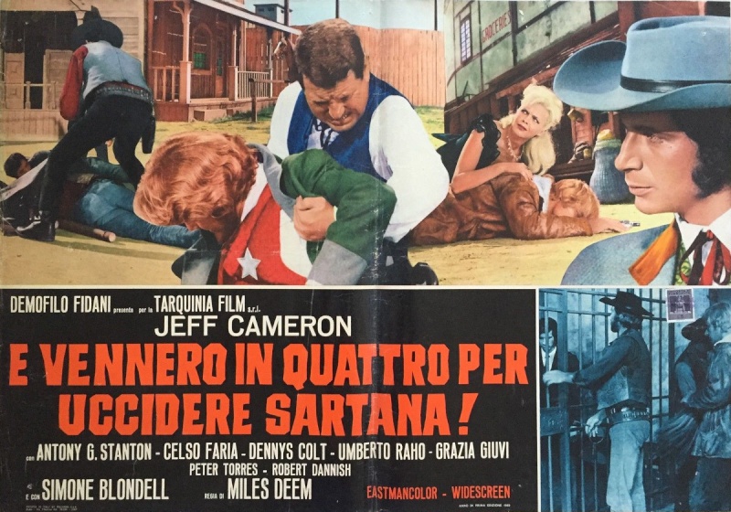 Quatre pour Sartana - E Vennero in Quatro per uccidere Sartana - Demofilio Fidani - 1969 4pour_15