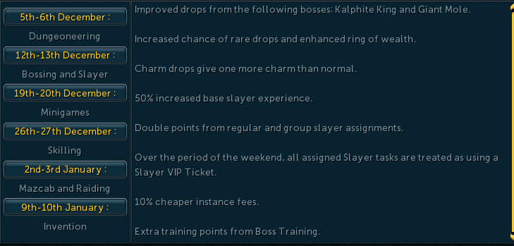 Merchanting style: Update/Event flipping. Bossin10