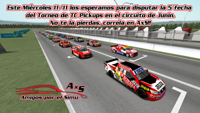 Quinta fecha TC Pickups 11/11 en Junin Promo_22