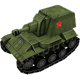 Tank - SU-76 - Destroyer Su7612