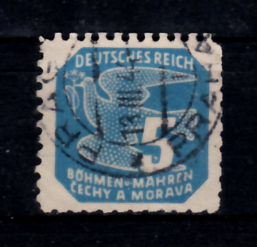 Zeitungsmarken Böhmen & Mähren Byhmen11