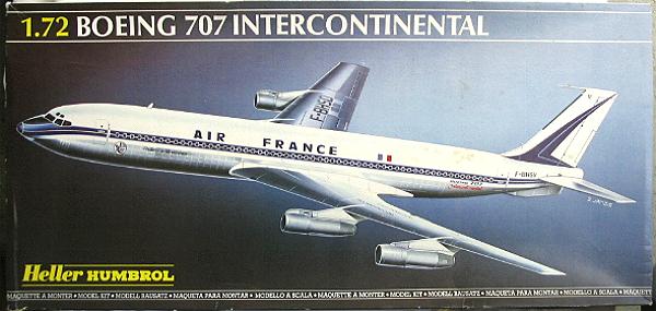BOEING 707 INTERCONTINENTAL  1/72eme Réf 80305 198510
