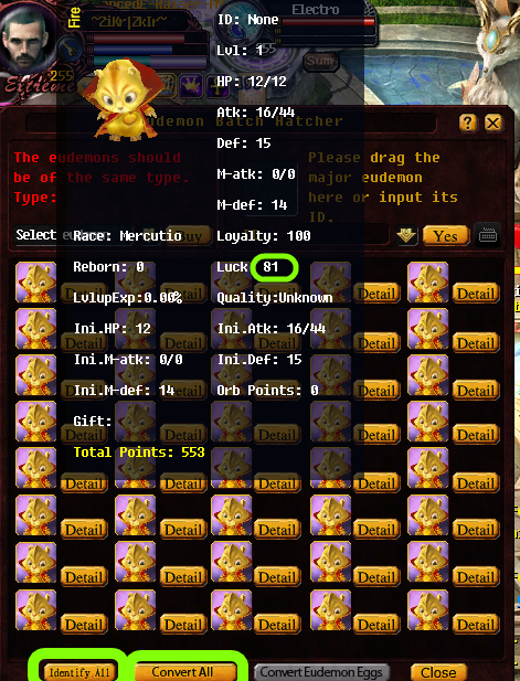 [GUIDE] Luck Compose (AdvPet and donation pet) Luck310