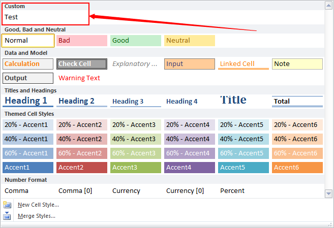 Create An Custom Cell Style In Excel!! Screen15