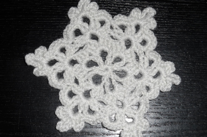 Tuto Flocon de neige au crochet facile et rapide