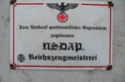 Plaque émaillée NSDAP Ogcvd912