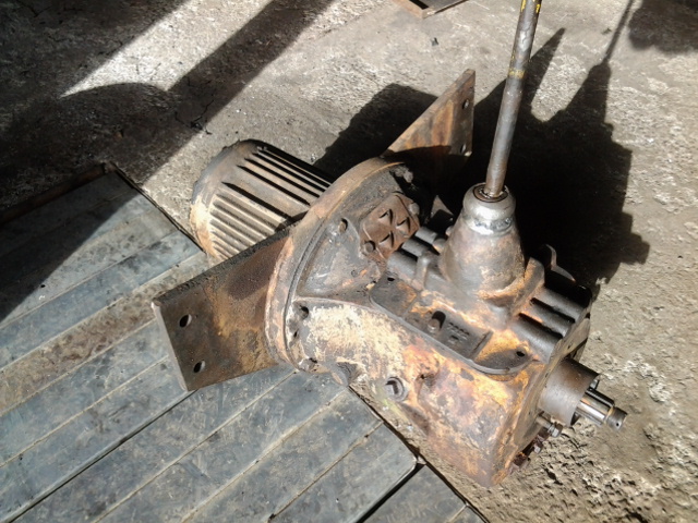 restauration d'une grue Donelli a moteur Slanzi dva1000t 20160221