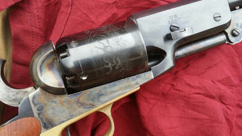Ce bon "vieux" nouveau Colt 1847 Dragoon Walker Edited11