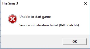 Sims3Setup.exe error Error12