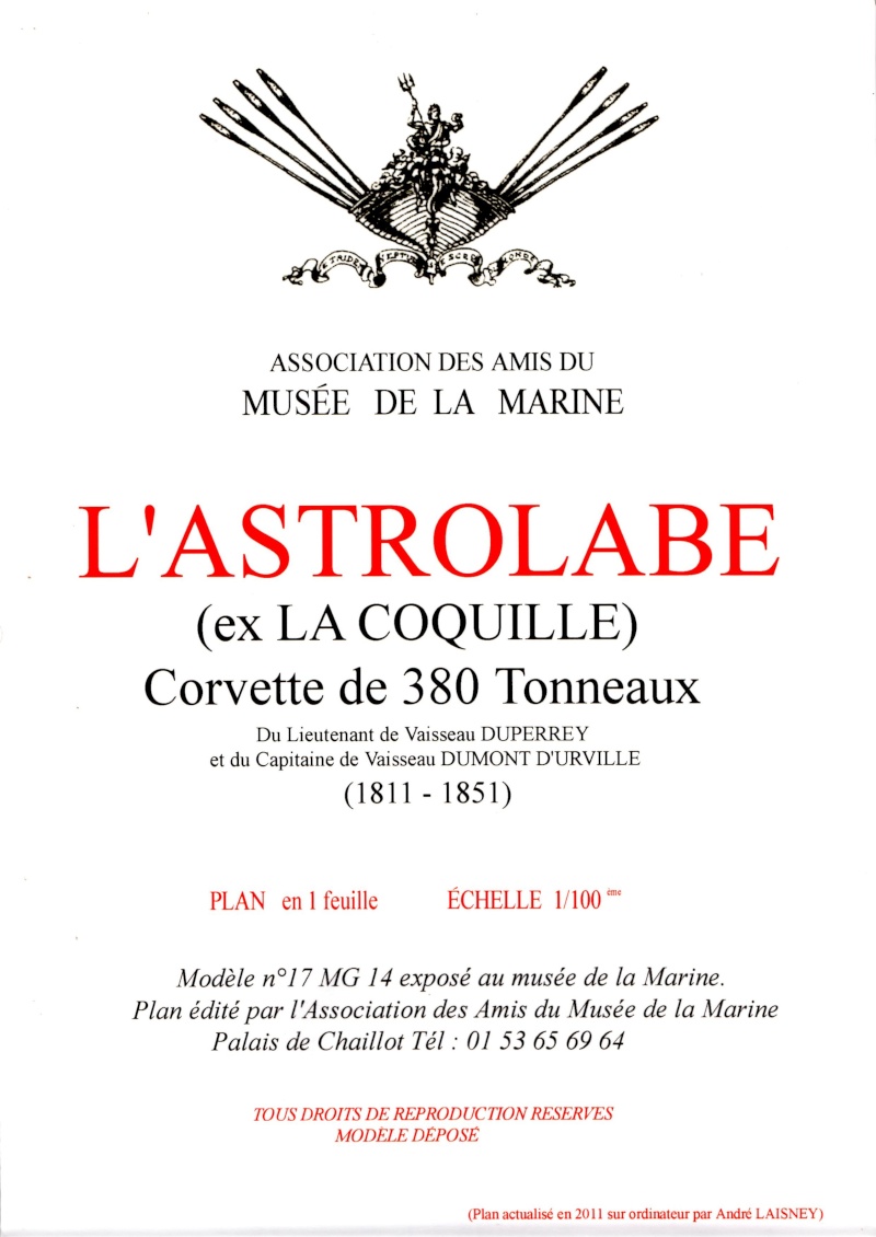 Corvette Astrolabe (restauration plan AAMM) de Magellan 0000111