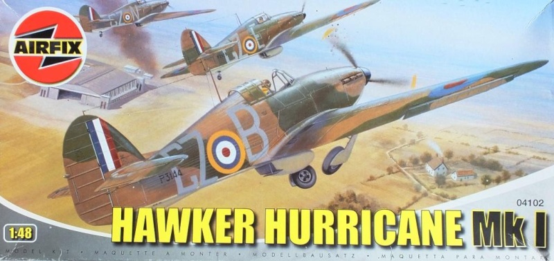 Airfix Hawker Hurricane Mk.I 1:48 (alte Form) Boxart10