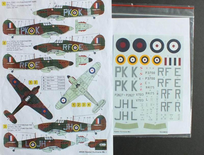 Airfix Hawker Hurricane Mk.I 1:48 (alte Form) Techmo11