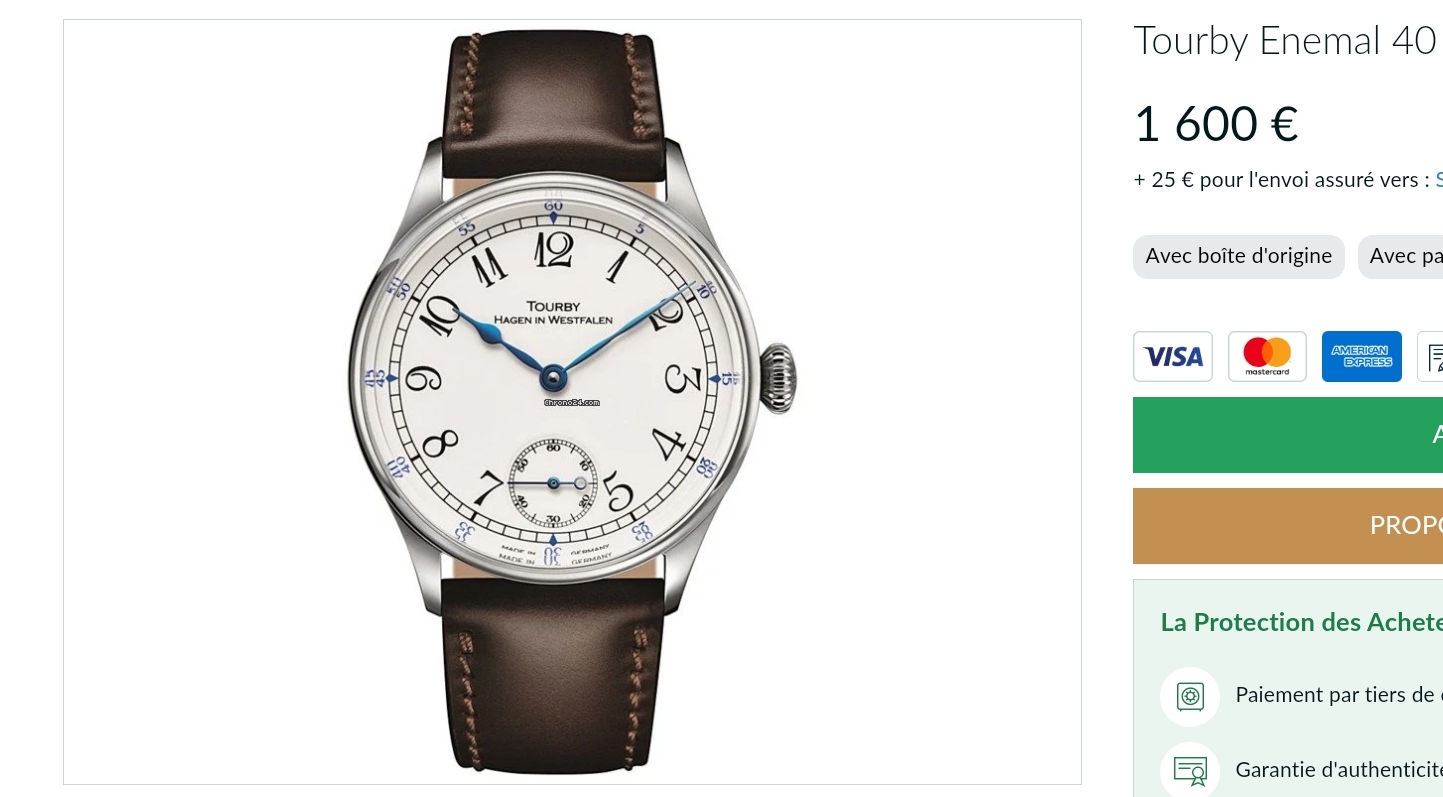 Petite seconde, cadran blanc, no date, mécanique: quelle montre sous 1500 euros? Screen55