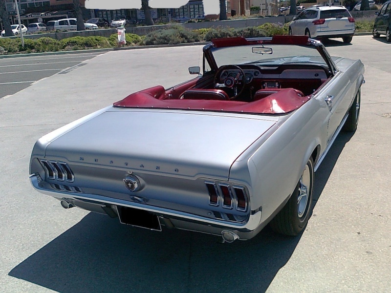 Cabriolet 1967 dans le Sud de la France Mustan12