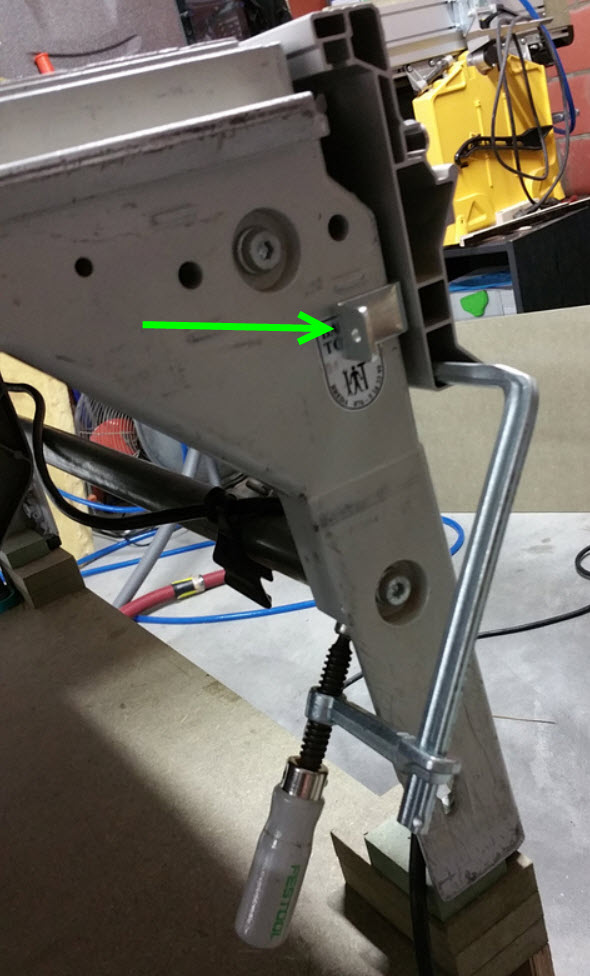 Utilisation de la table coulissante ST FESTOOL 492100 pour CMS sur une CS70 Precisio 14-02-19