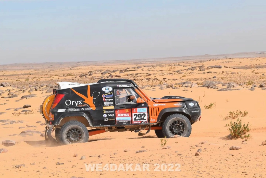 DAKAR 2022 - N°292 DESERT WARRIOR RALLY RAID UK "Oryxrallysport" H.Vansteenbergen/E.Willemse 27159910