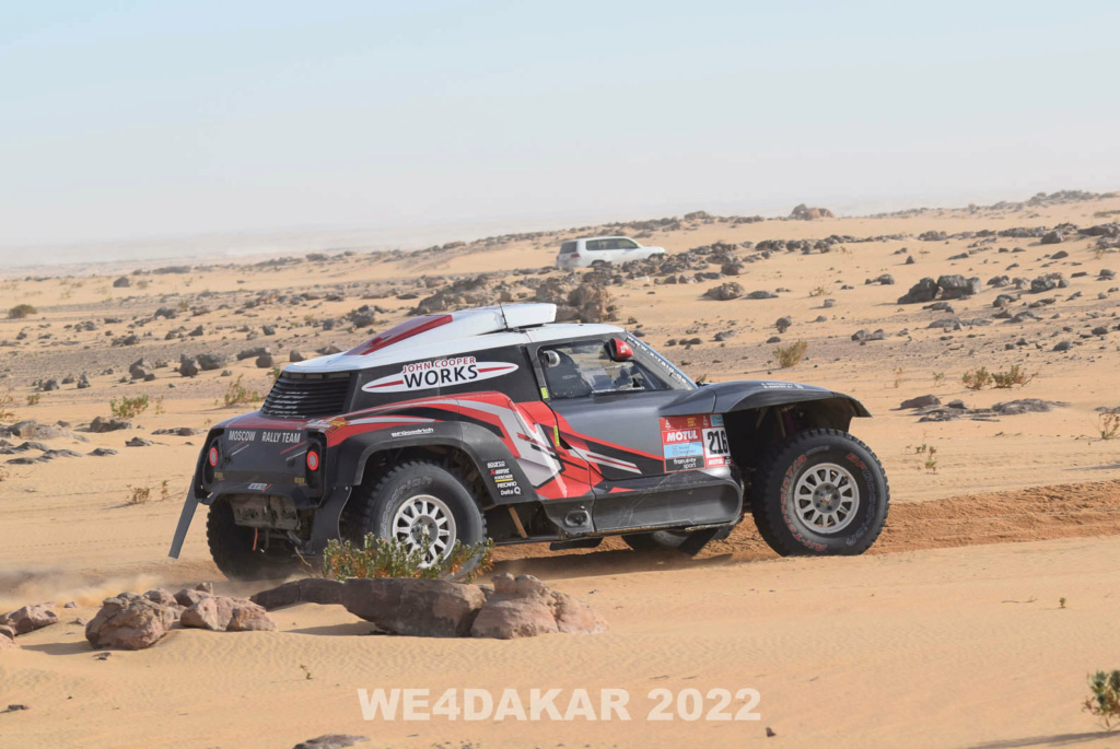 DAKAR 2022 - N°216 BUGGY MINI JCW "MSK Rally Team" D.Krotov/K.Zhiltsov 27160510